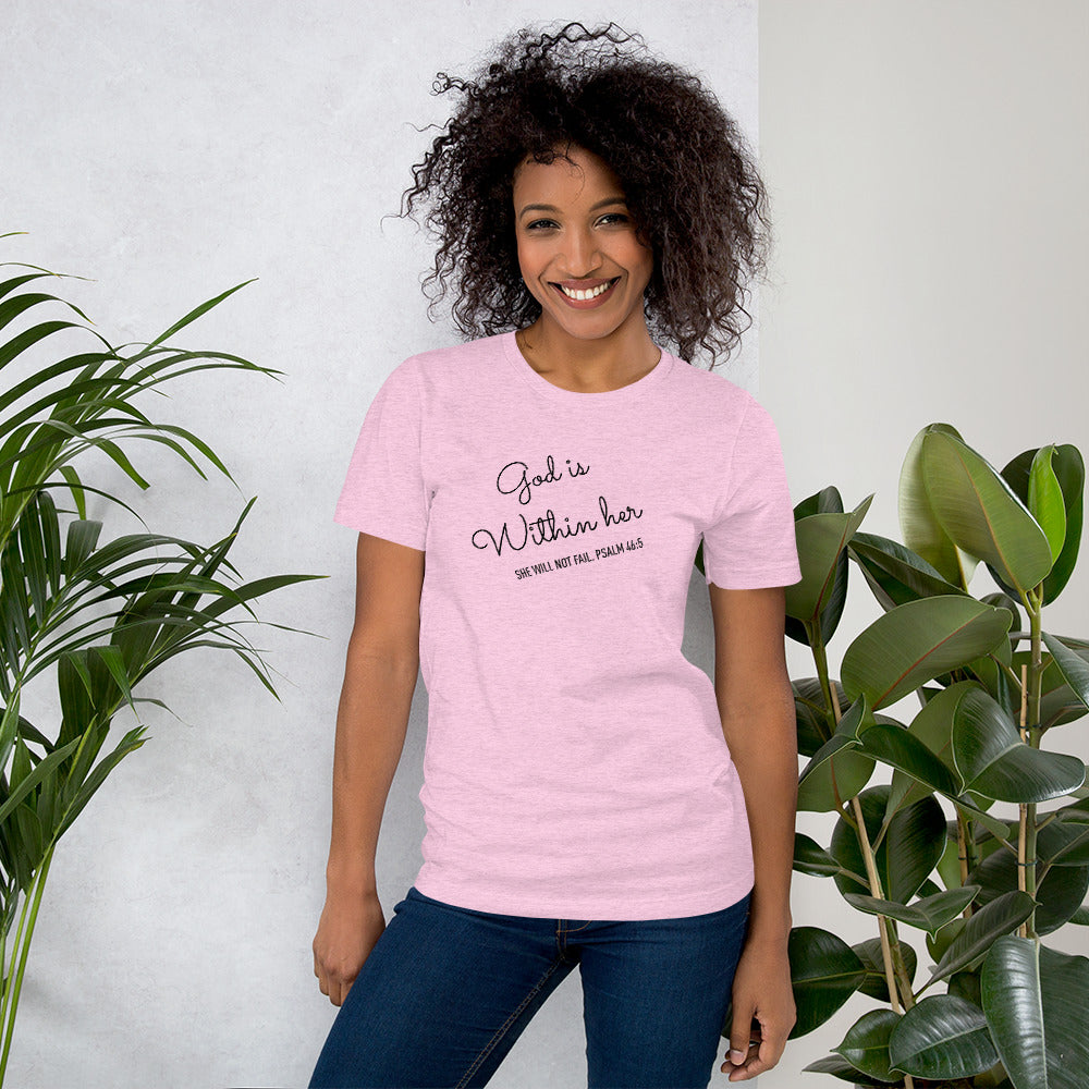 Psalm 46:5 Women's Short Sleeve T-Shirt