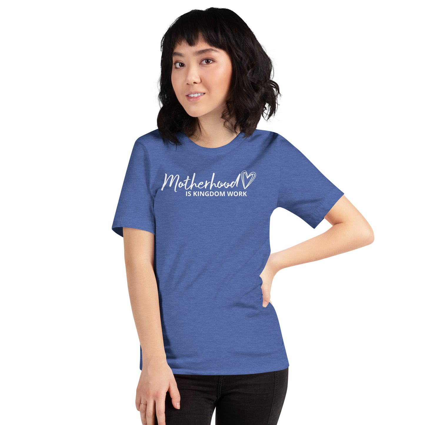 Motherhood Is Kingdom Work Short Sleeve T-Shirt
