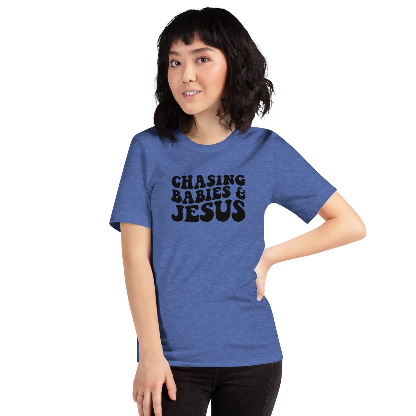 Chasing Babies & Jesus Short Sleeve T-Shirt