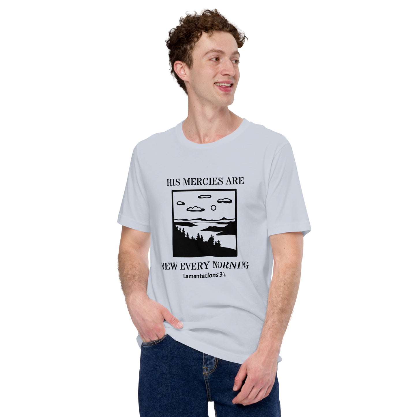 His Mercies Men's Short Sleeve T-Shirt
