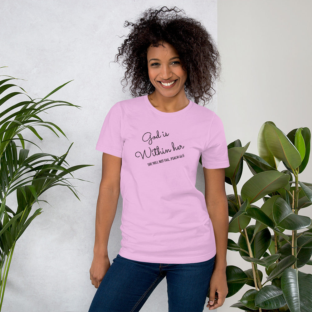Psalm 46:5 Women's Short Sleeve T-Shirt