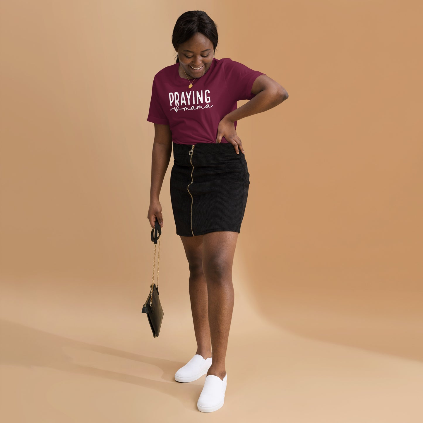 Praying Mama Short Sleeve T-Shirt