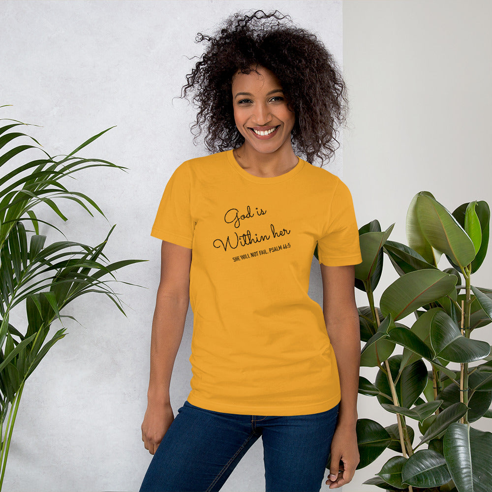 Psalm 46:5 Women's Short Sleeve T-Shirt