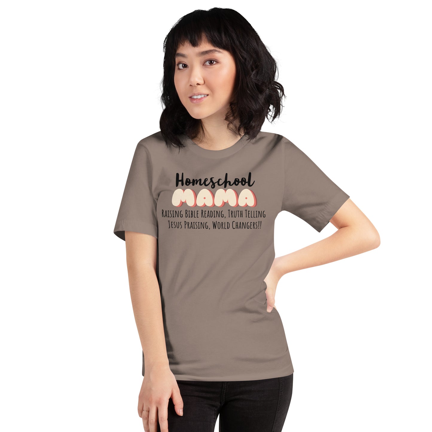 Homeschool Mama World Changers Short Sleeve T-Shirt