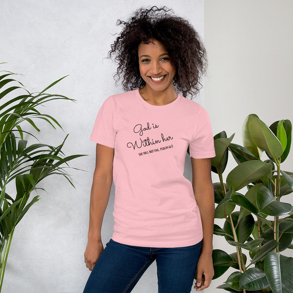 Psalm 46:5 Women's Short Sleeve T-Shirt