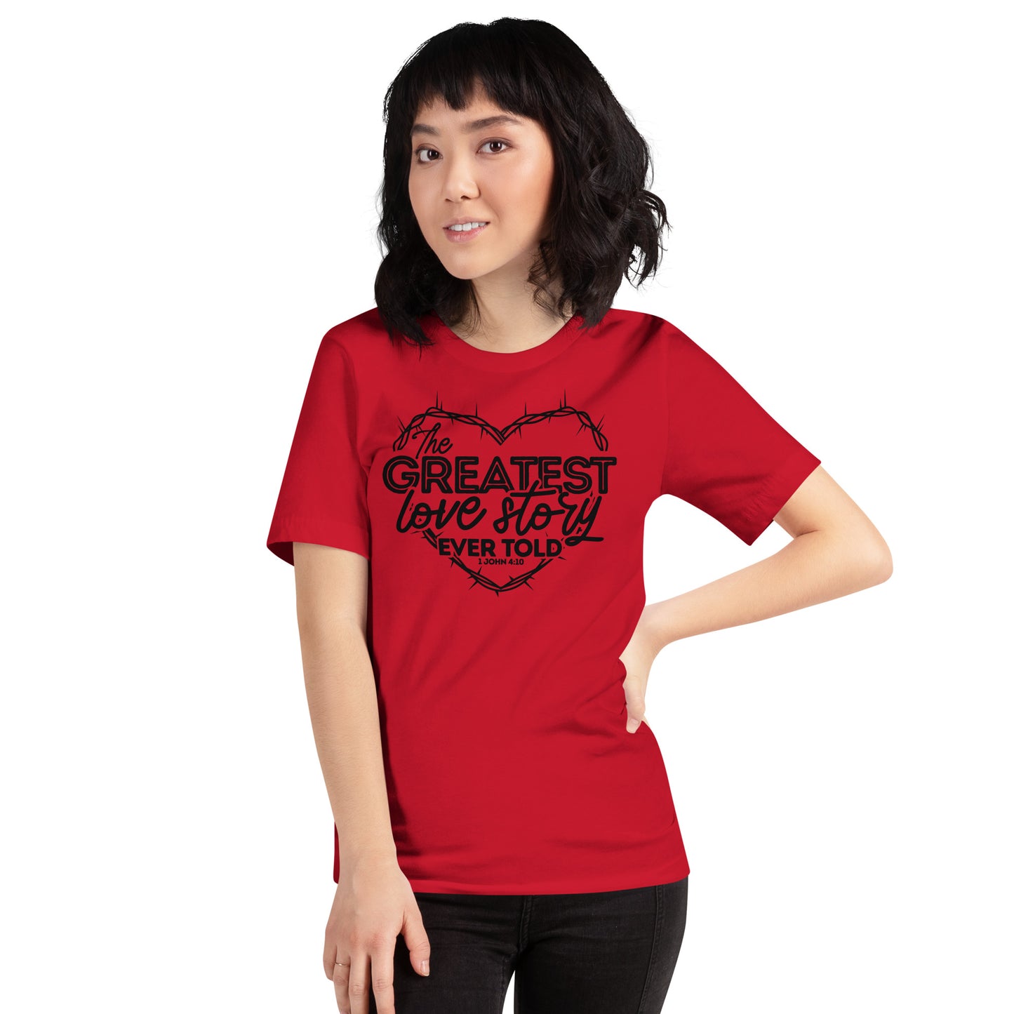 Greatest Love Story Women's Short Sleeve T-Shirt