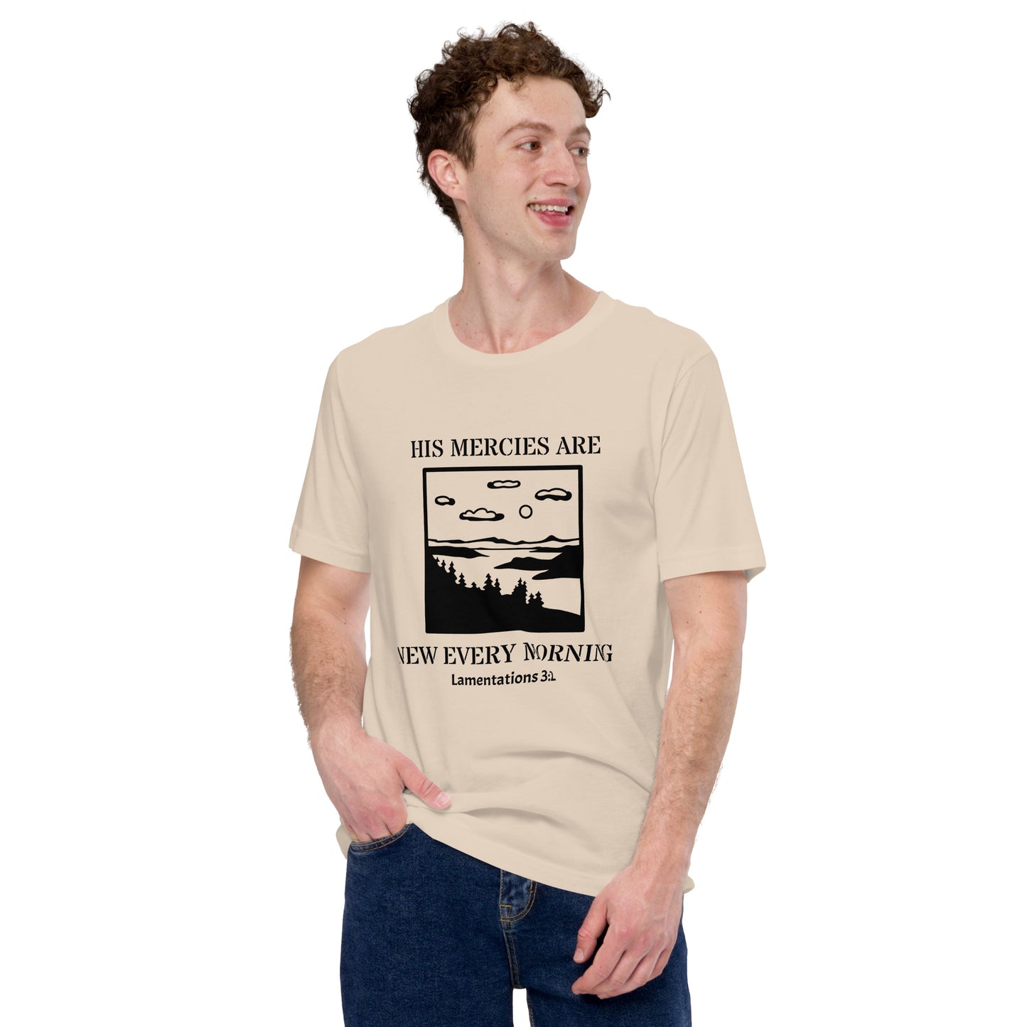His Mercies Men's Short Sleeve T-Shirt