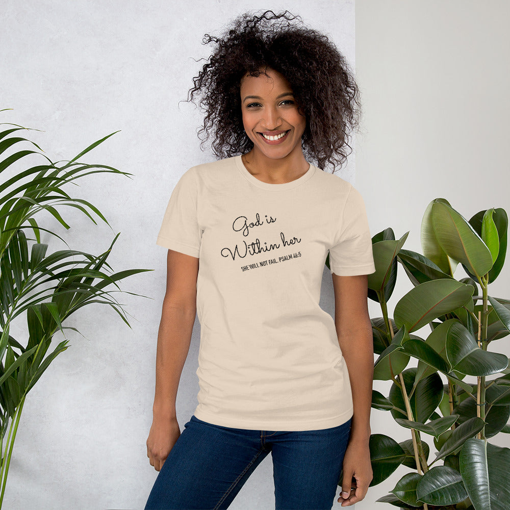 Psalm 46:5 Women's Short Sleeve T-Shirt