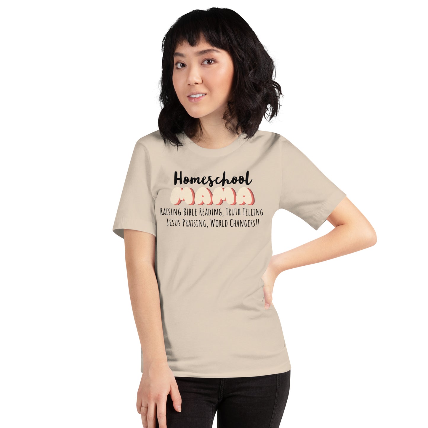 Homeschool Mama World Changers Short Sleeve T-Shirt