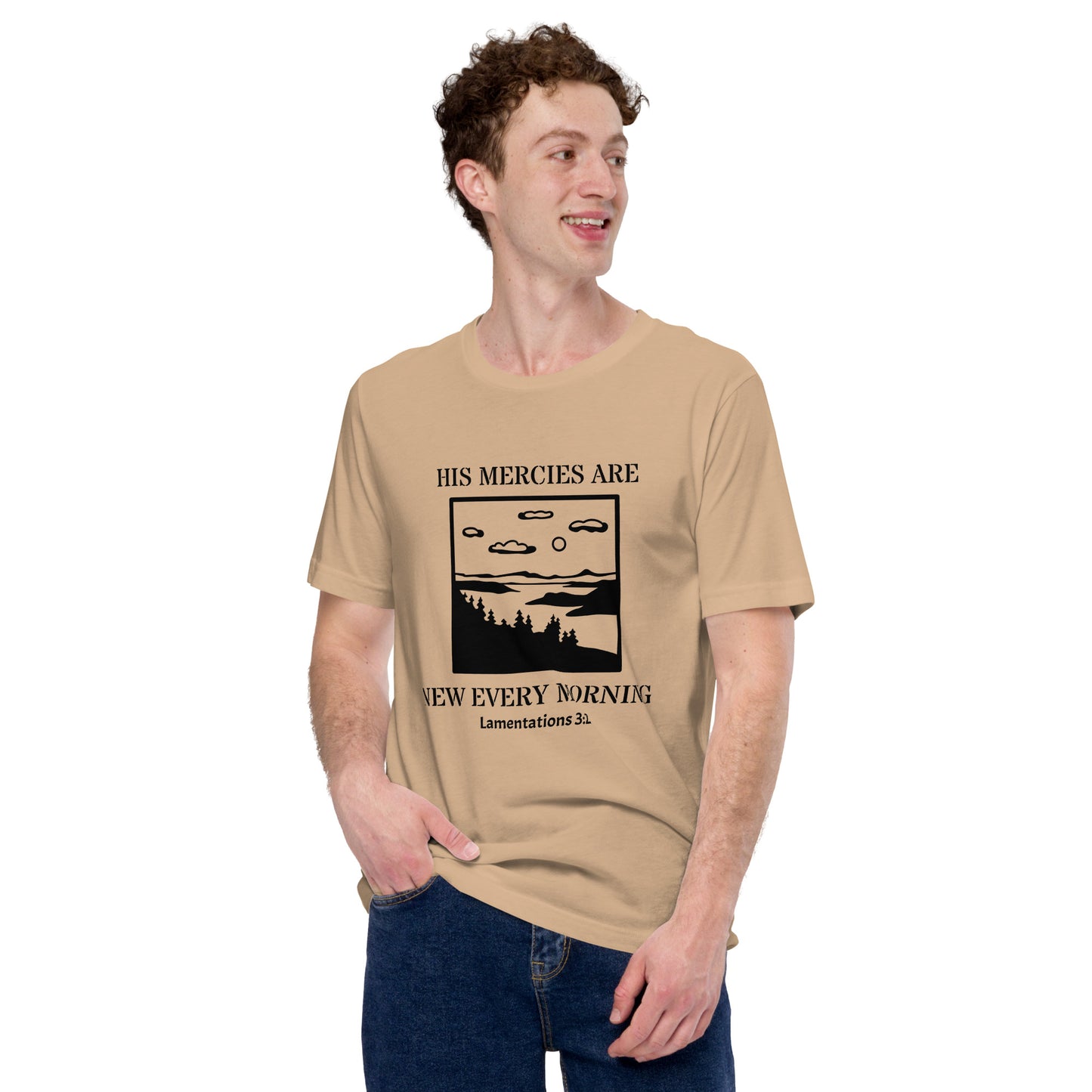 His Mercies Men's Short Sleeve T-Shirt