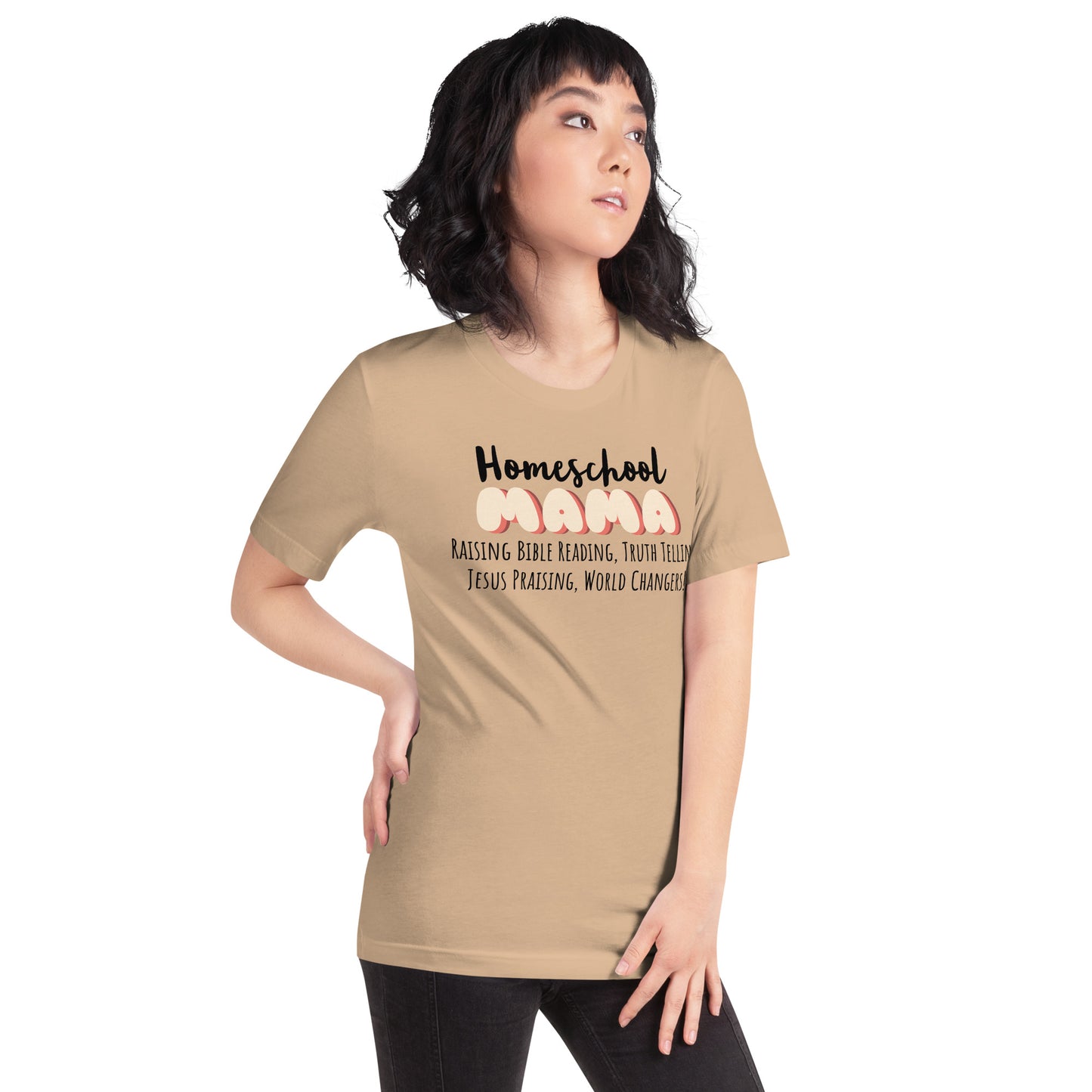 Homeschool Mama World Changers Short Sleeve T-Shirt