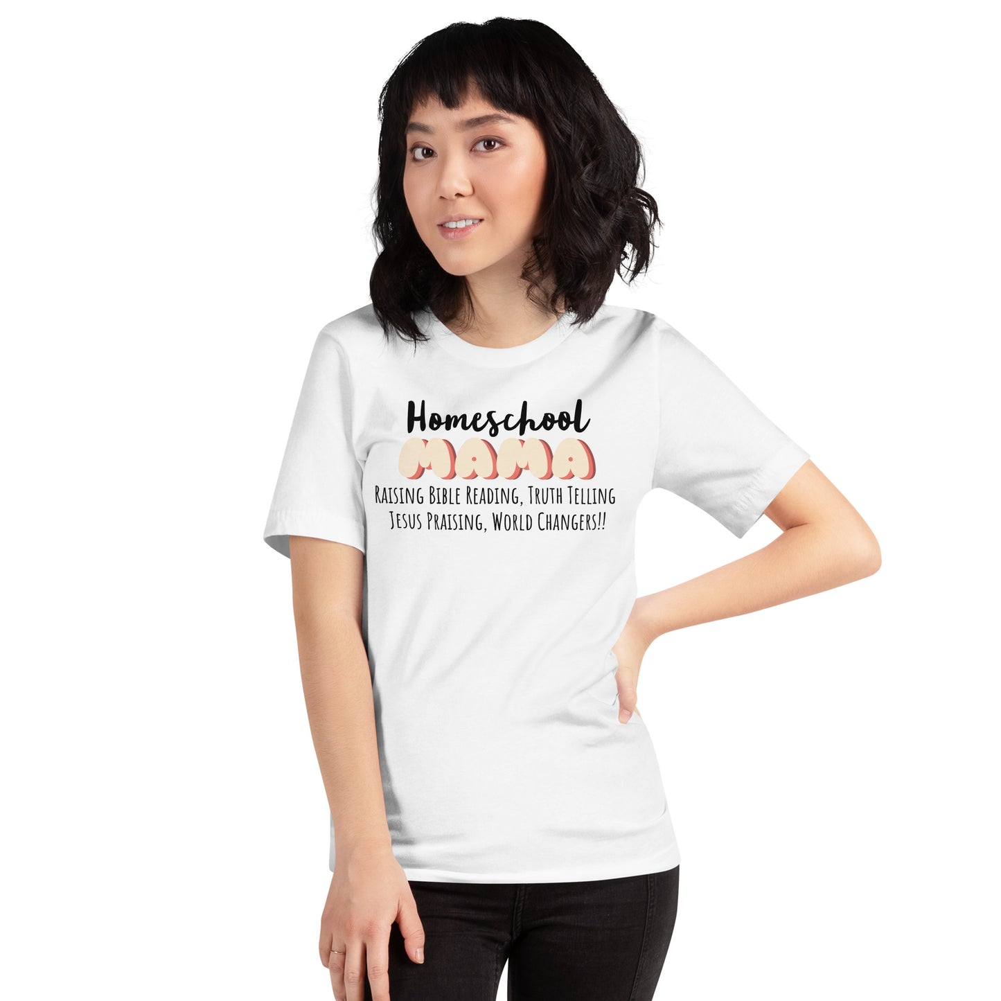 Homeschool Mama World Changers Short Sleeve T-Shirt