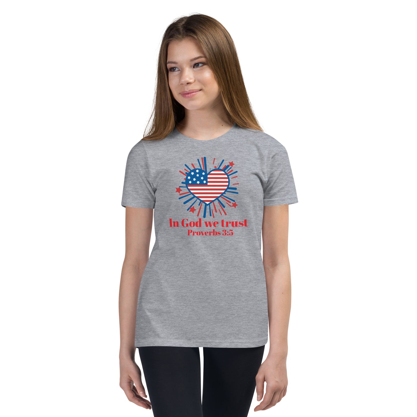 In God We Trust Youth Short Sleeve T-Shirt
