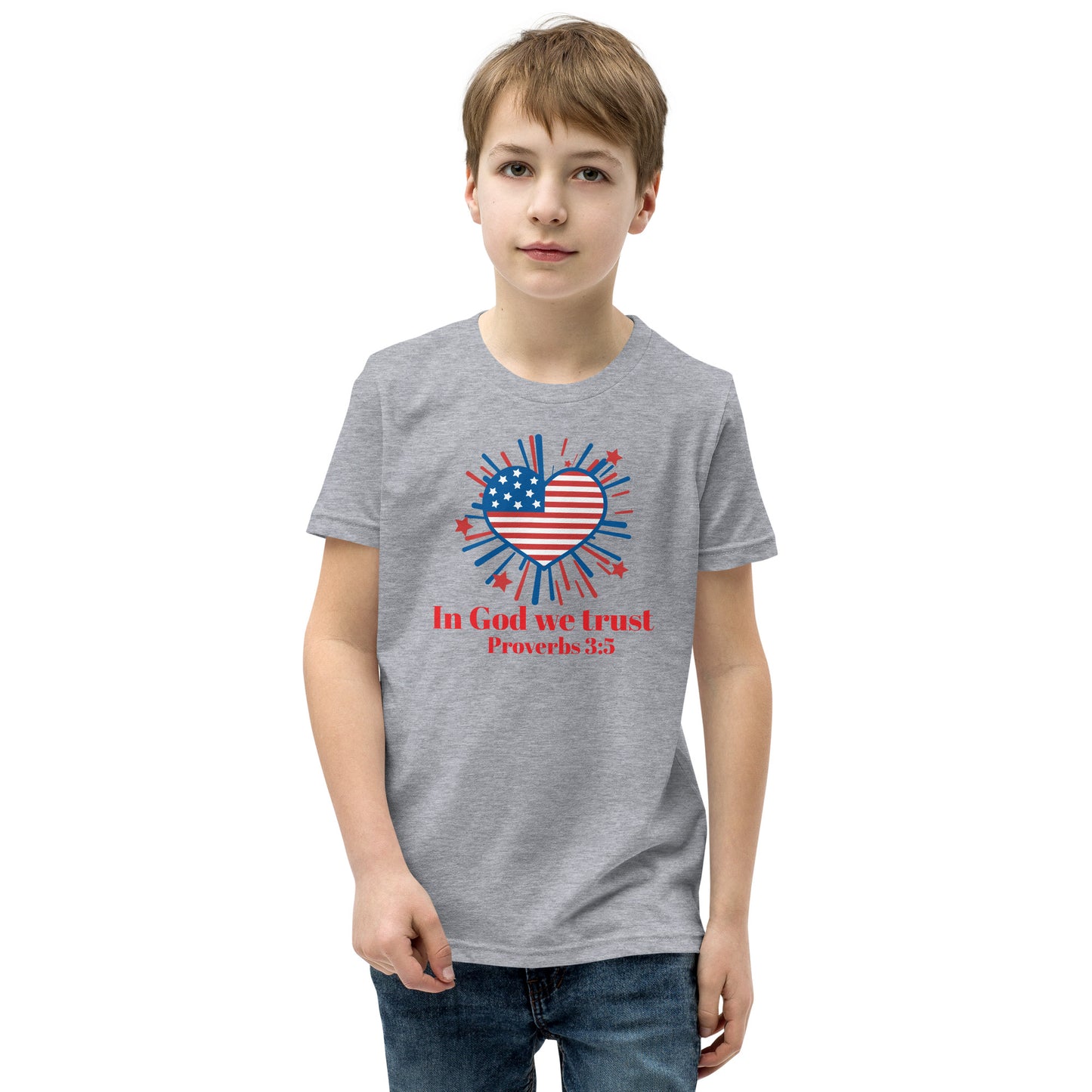 In God We Trust Youth Short Sleeve T-Shirt