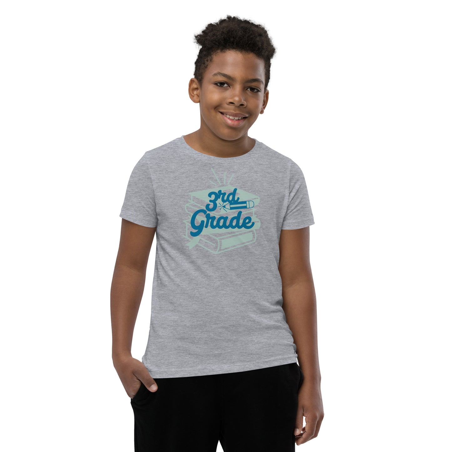 3rd Grade Books Youth Short Sleeve T-Shirt