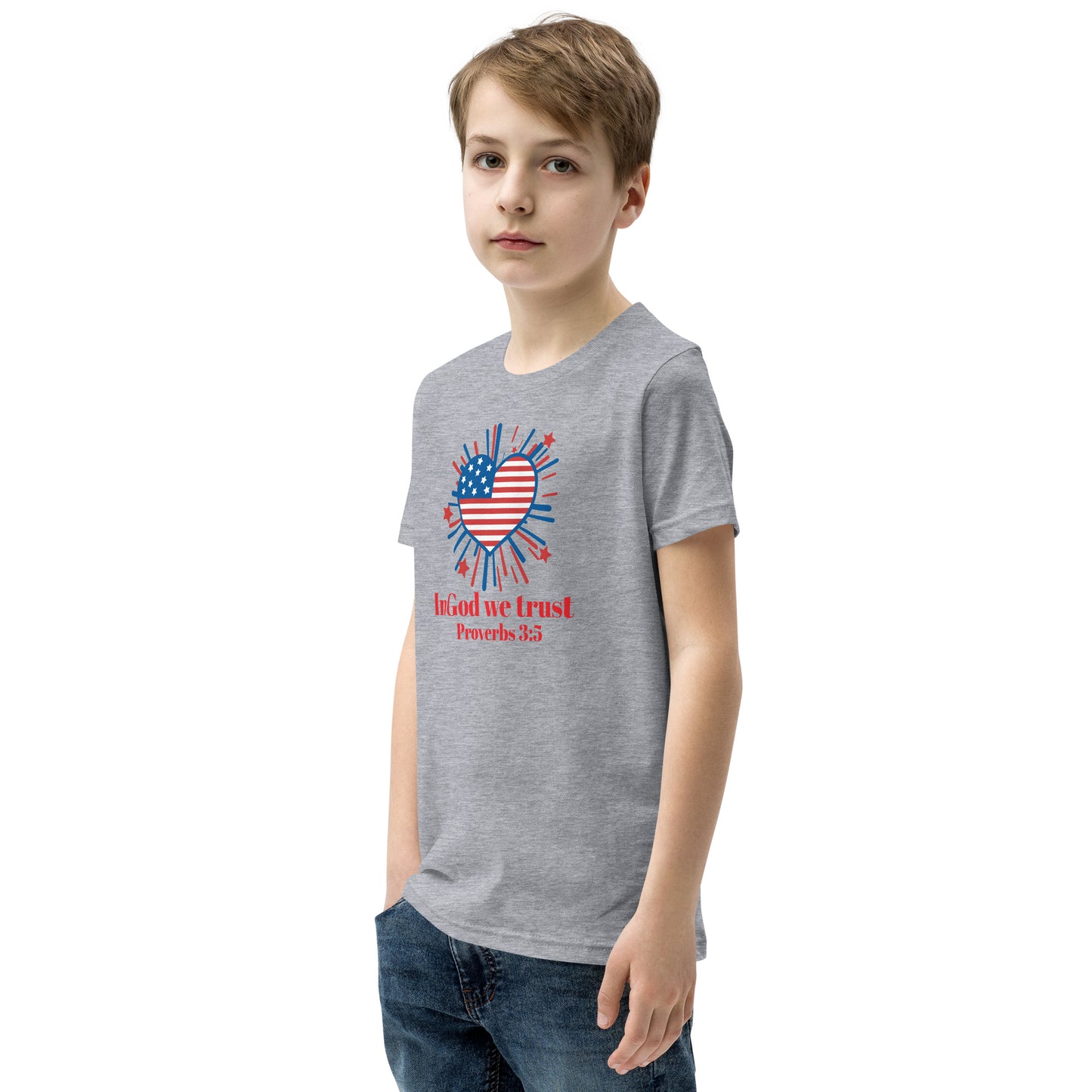 In God We Trust Youth Short Sleeve T-Shirt