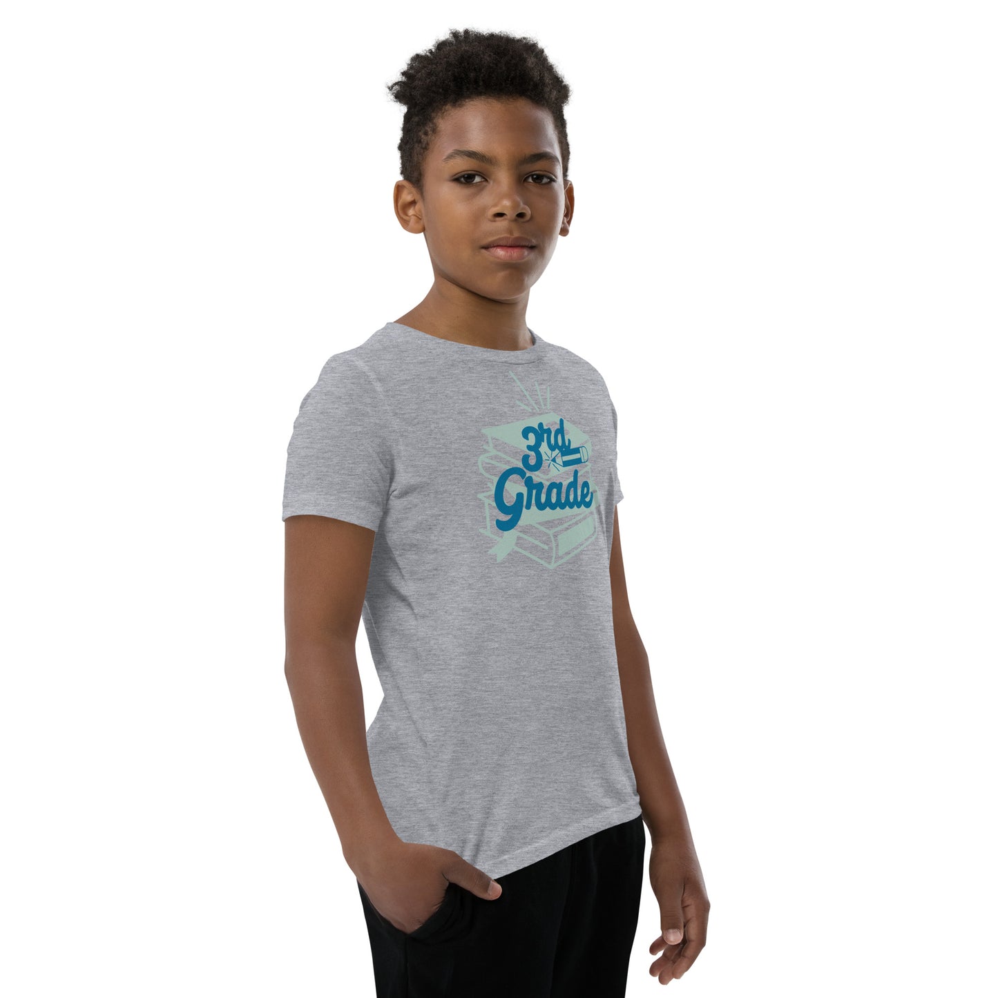 3rd Grade Books Youth Short Sleeve T-Shirt