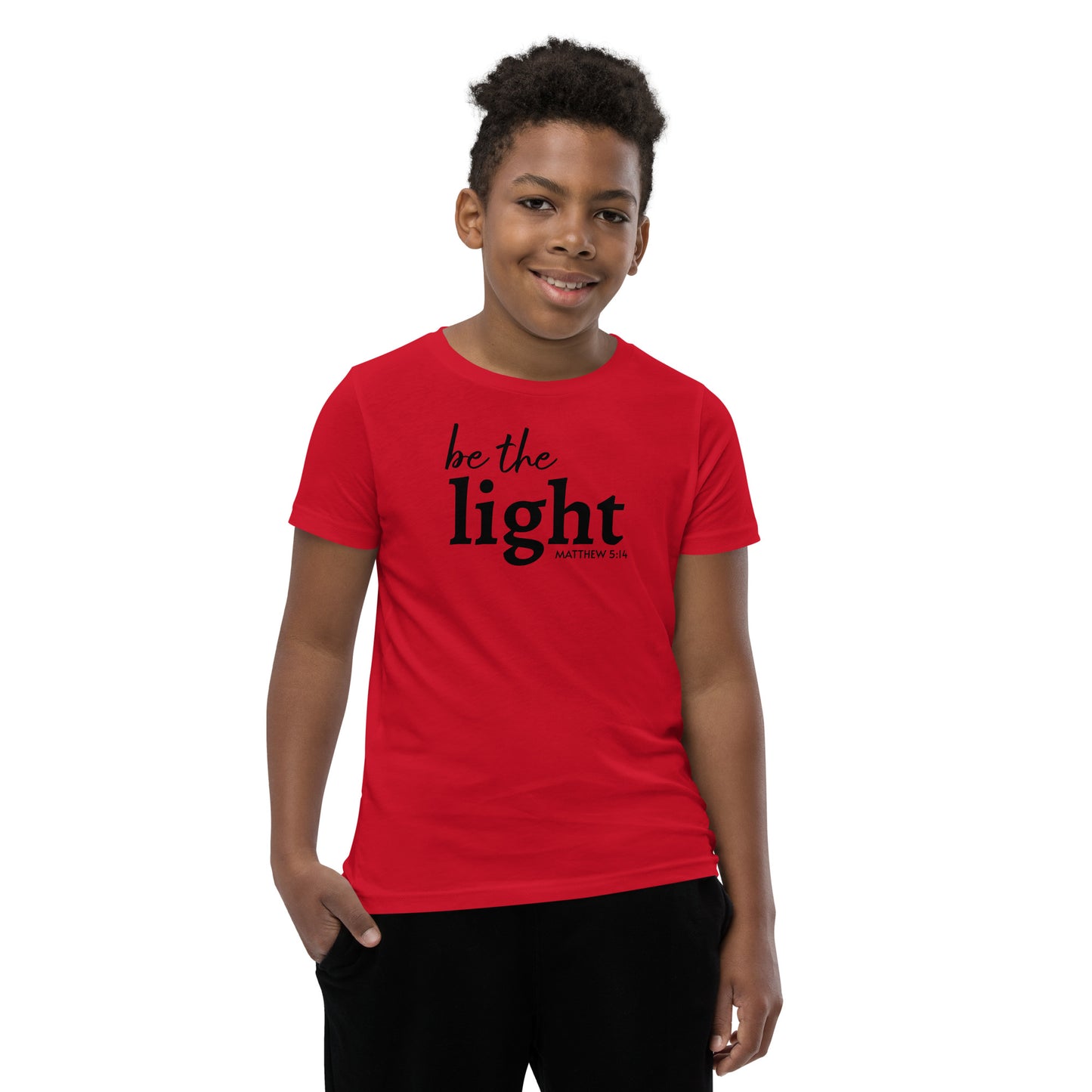Be The Light Youth Short Sleeve T-Shirt