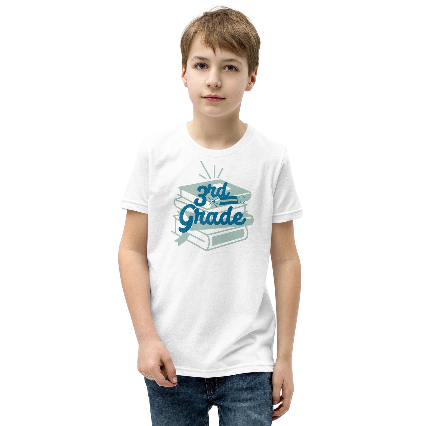 3rd Grade Books Youth Short Sleeve T-Shirt