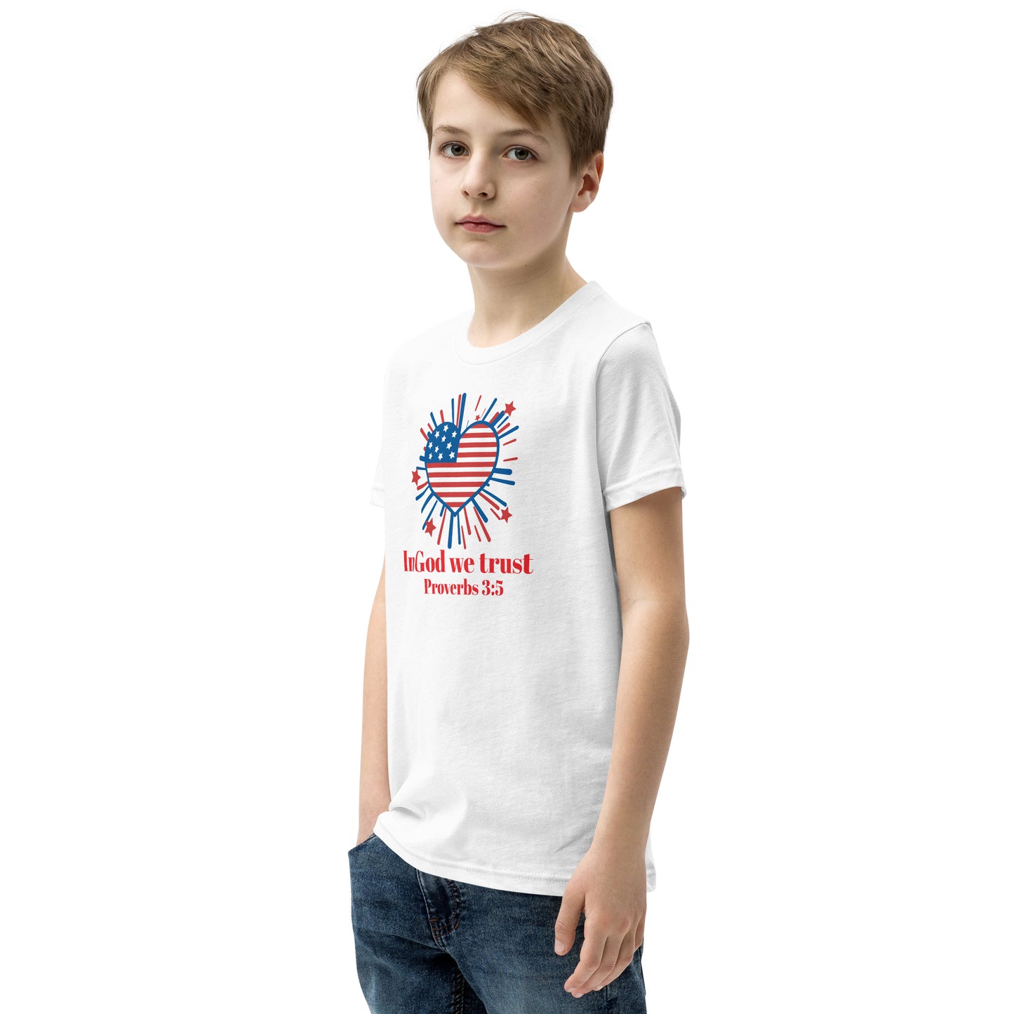 In God We Trust Youth Short Sleeve T-Shirt
