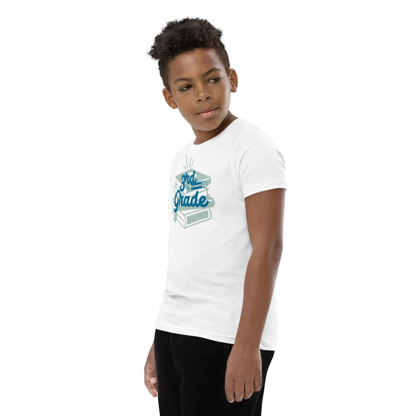 3rd Grade Books Youth Short Sleeve T-Shirt