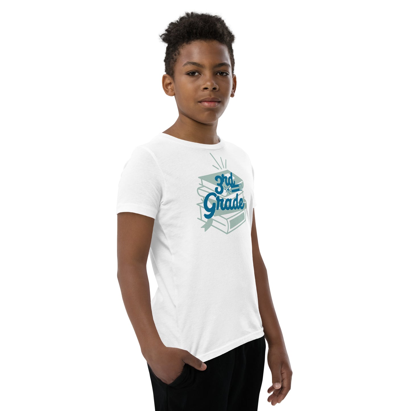 3rd Grade Books Youth Short Sleeve T-Shirt