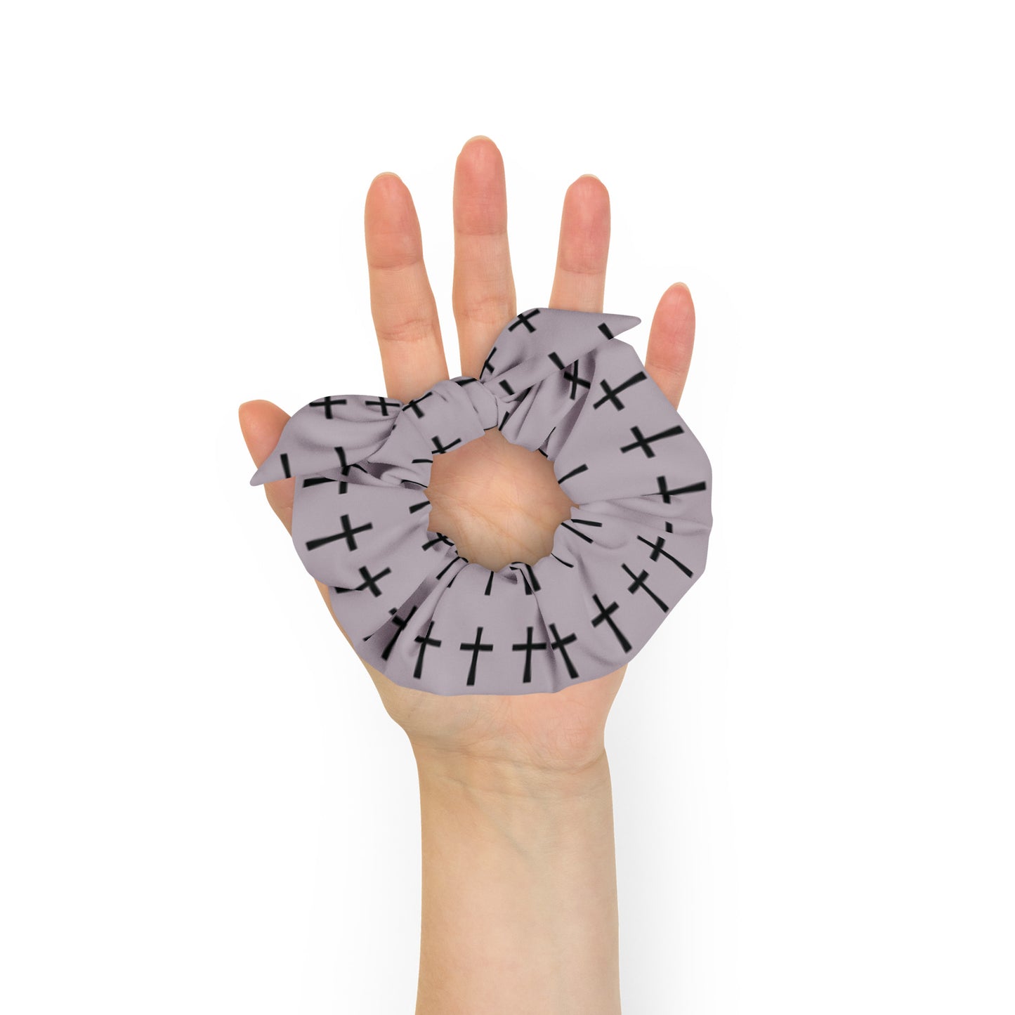 Cross Scrunchie