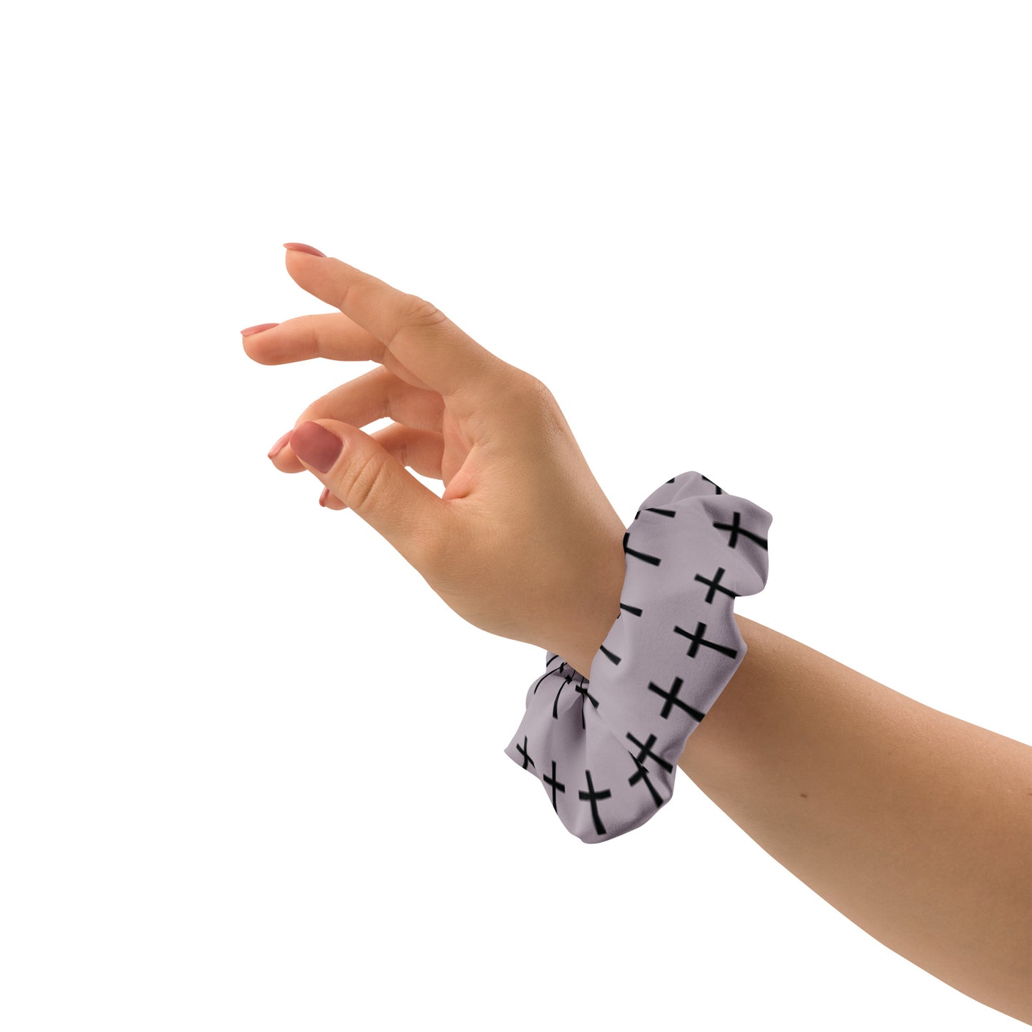 Cross Scrunchie