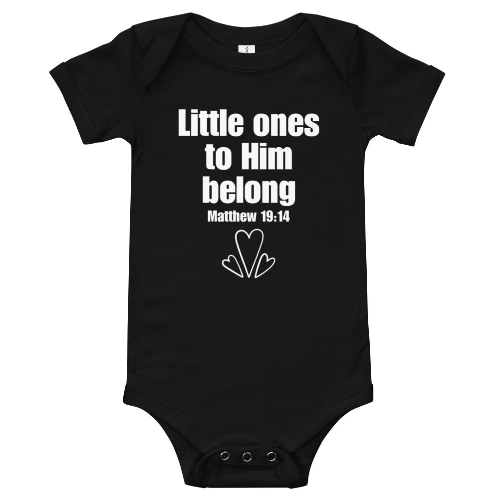 Belong Short Sleeve Baby Onesie