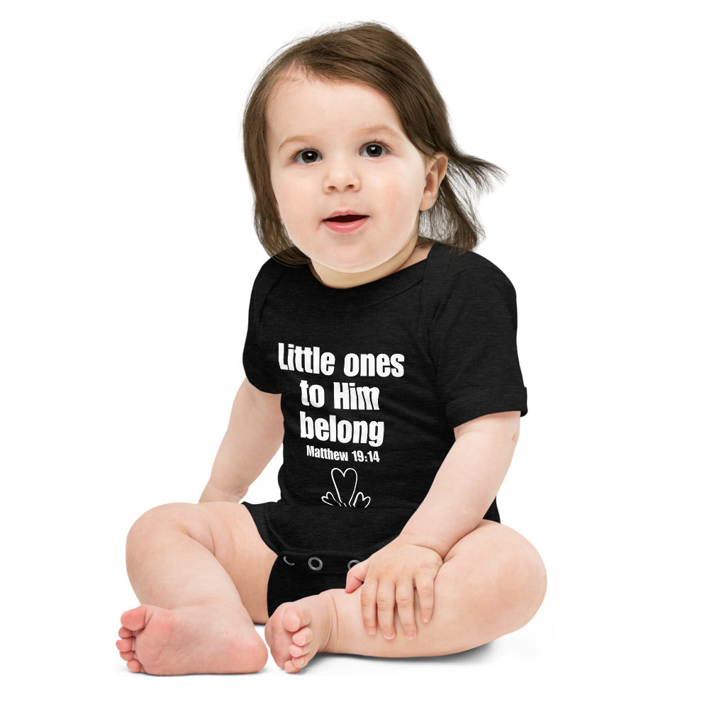 Belong Short Sleeve Baby Onesie