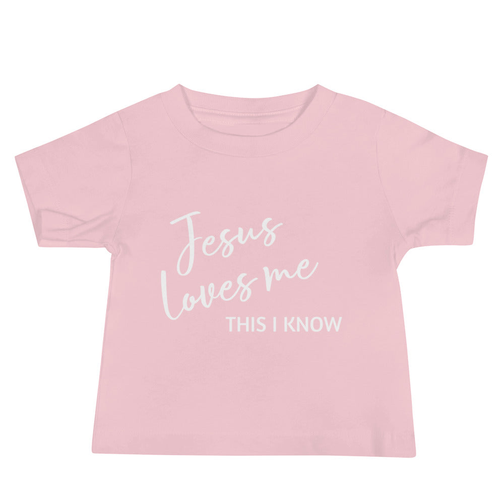 Jesus Loves Me Toddler/Baby Short Sleeve T-Shirt