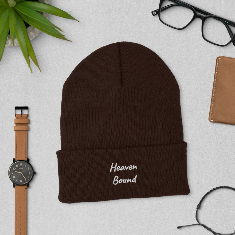 Heaven Bound Cuffed Beanie
