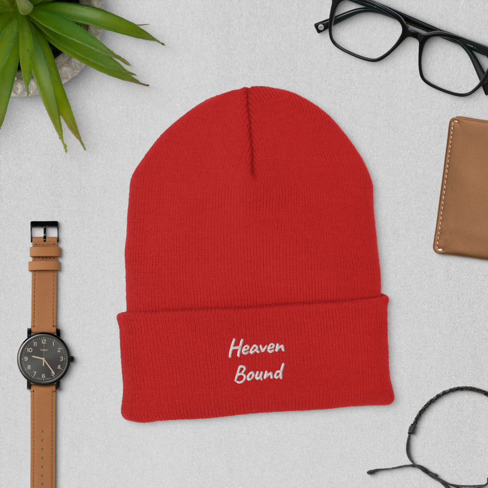 Heaven Bound Cuffed Beanie