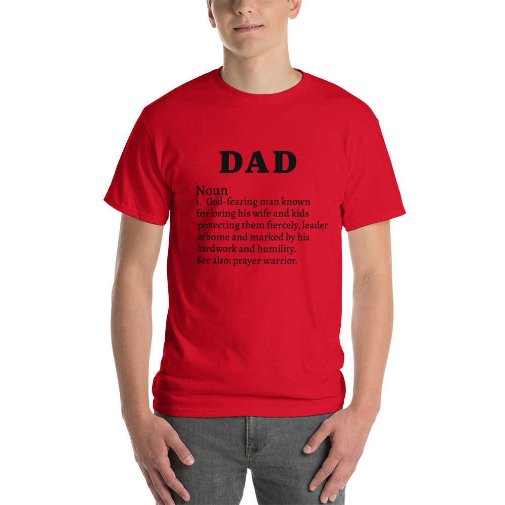 Dad Definition Short Sleeve Men's T-Shirt