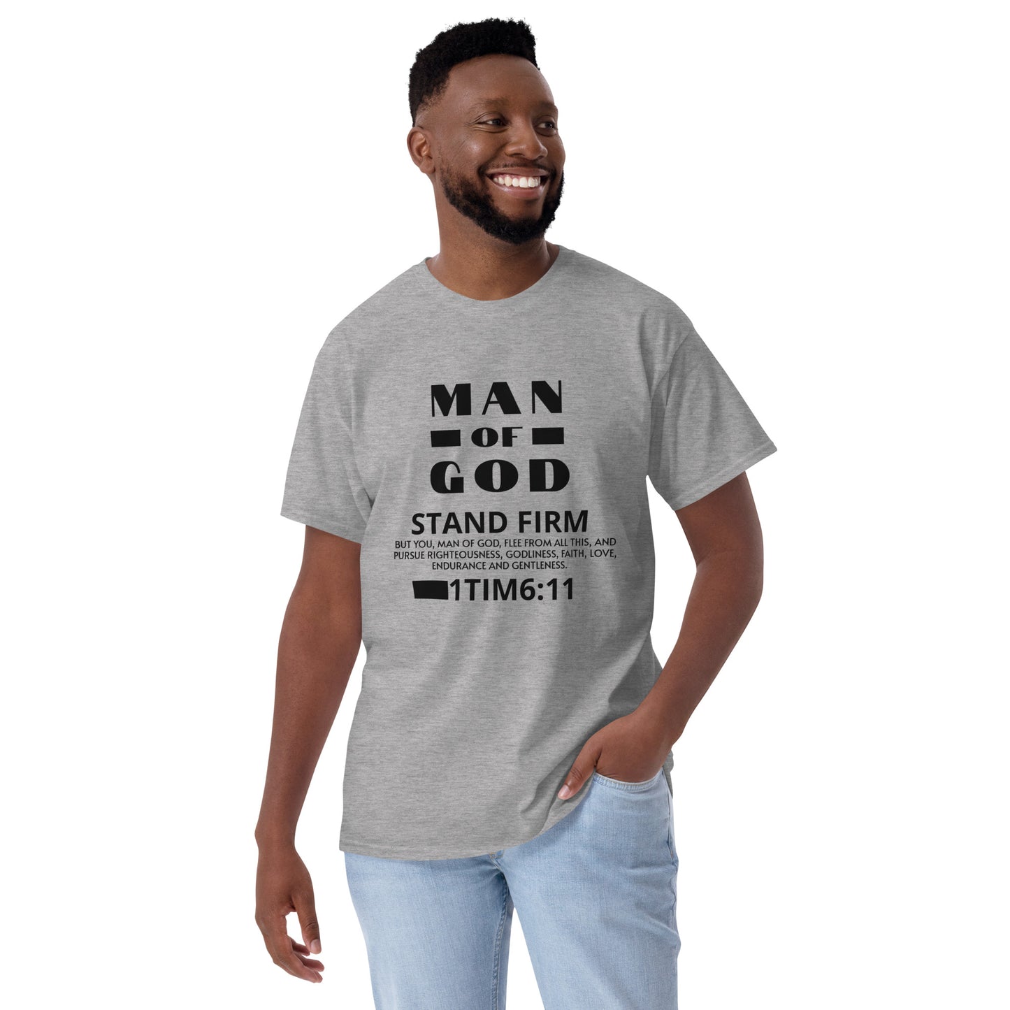 Man Of God Short Sleeve Men's T-Shirt