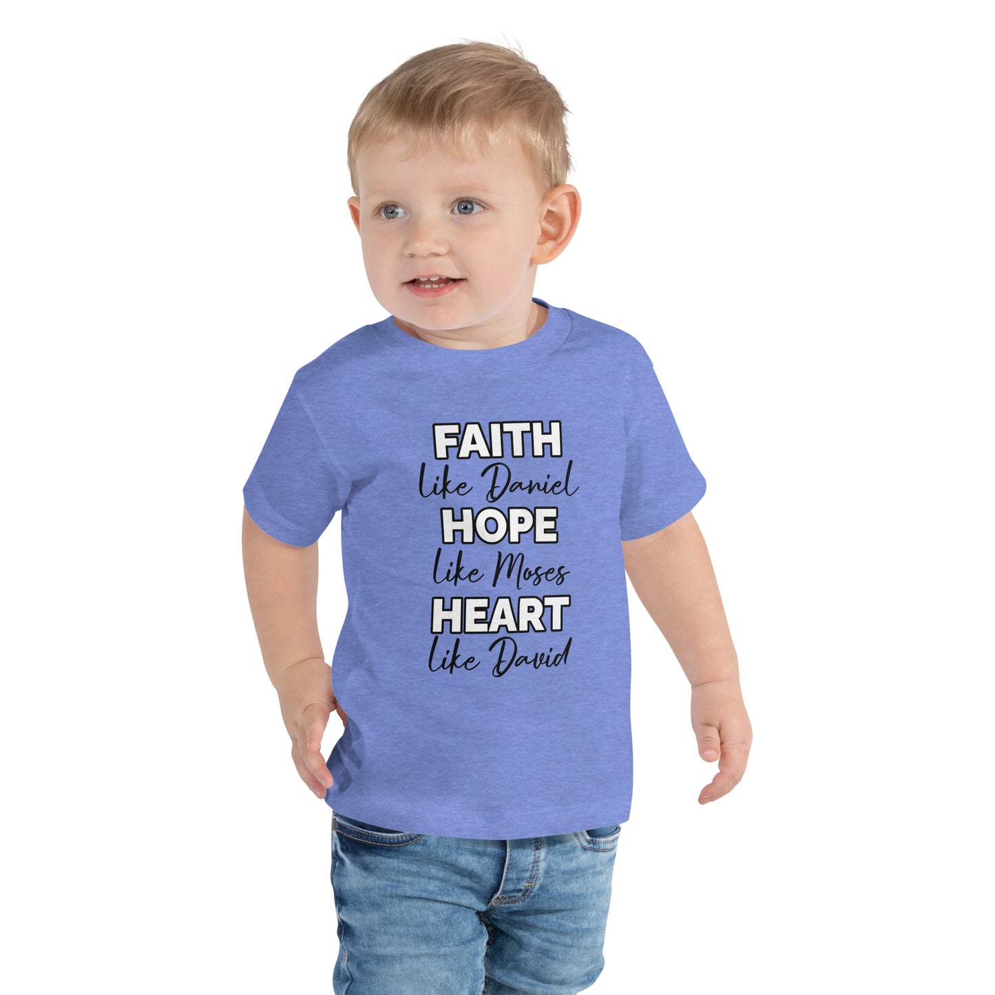 Faith Like Daniel Toddler Short Sleeve T-Shirt