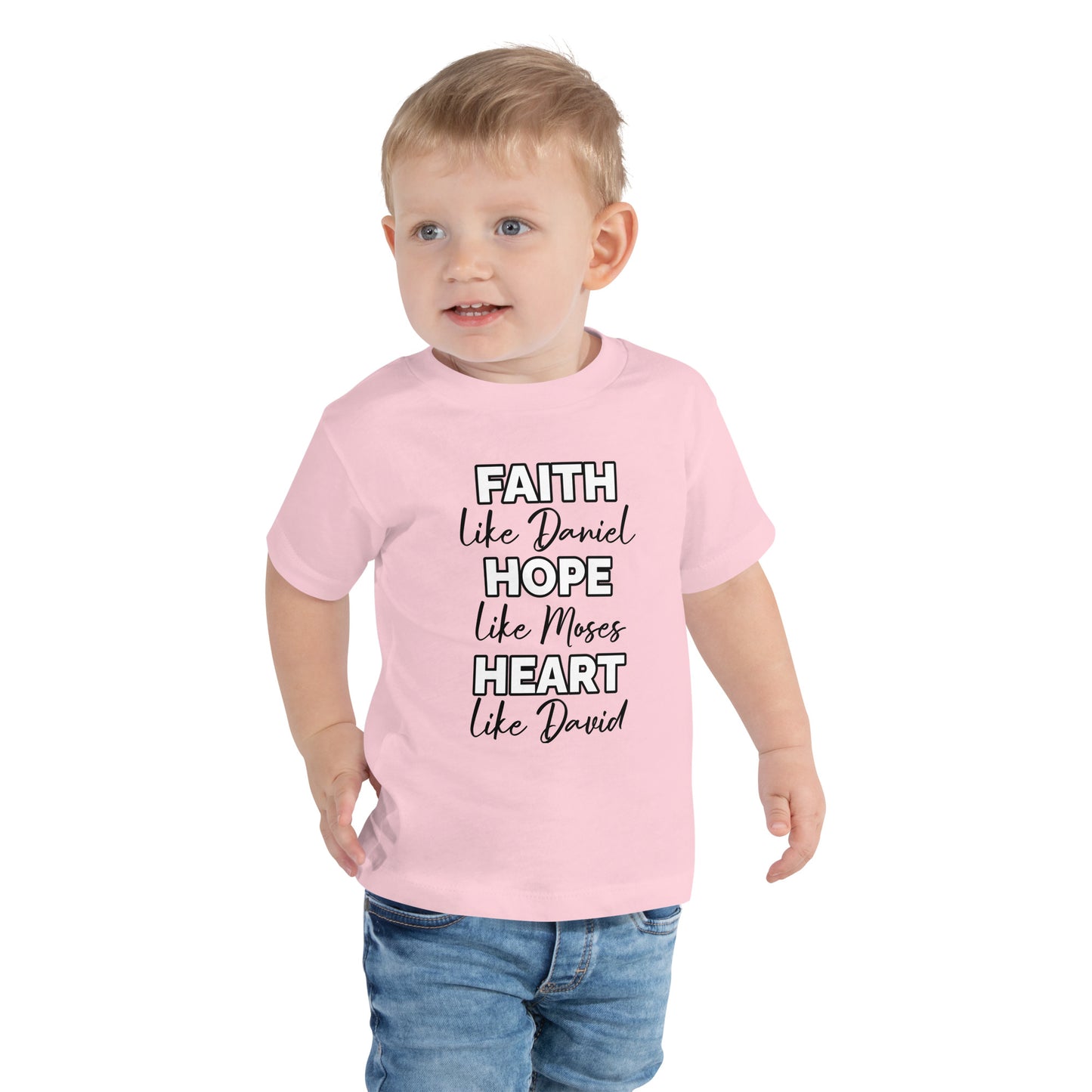 Faith Like Daniel Toddler Short Sleeve T-Shirt