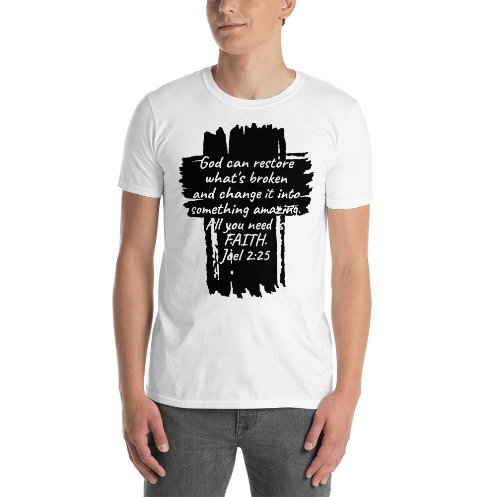 Short-Sleeve Unisex Joel 2:25 T-Shirt