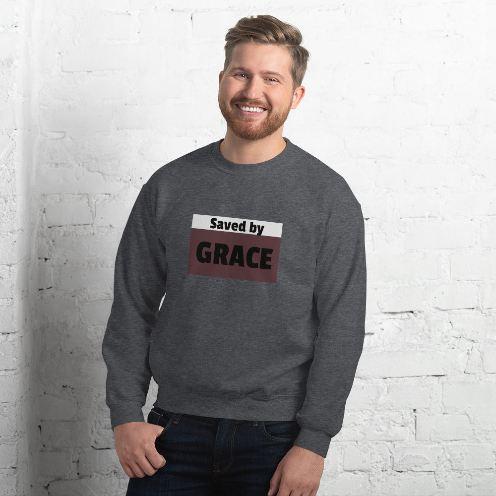 Saved By Grace Unisex Sweatshirt