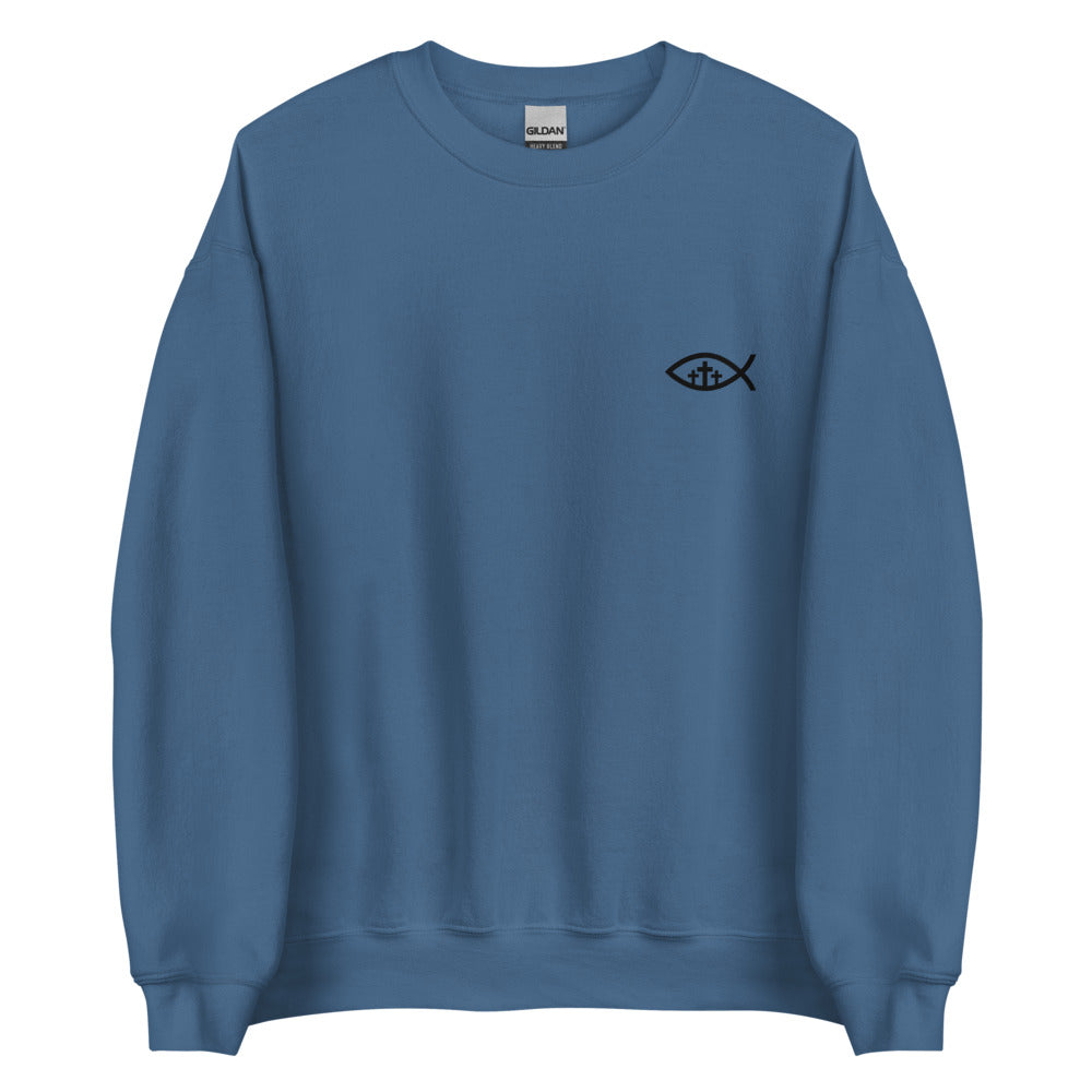 Fish Cross Unisex Sweatshirt