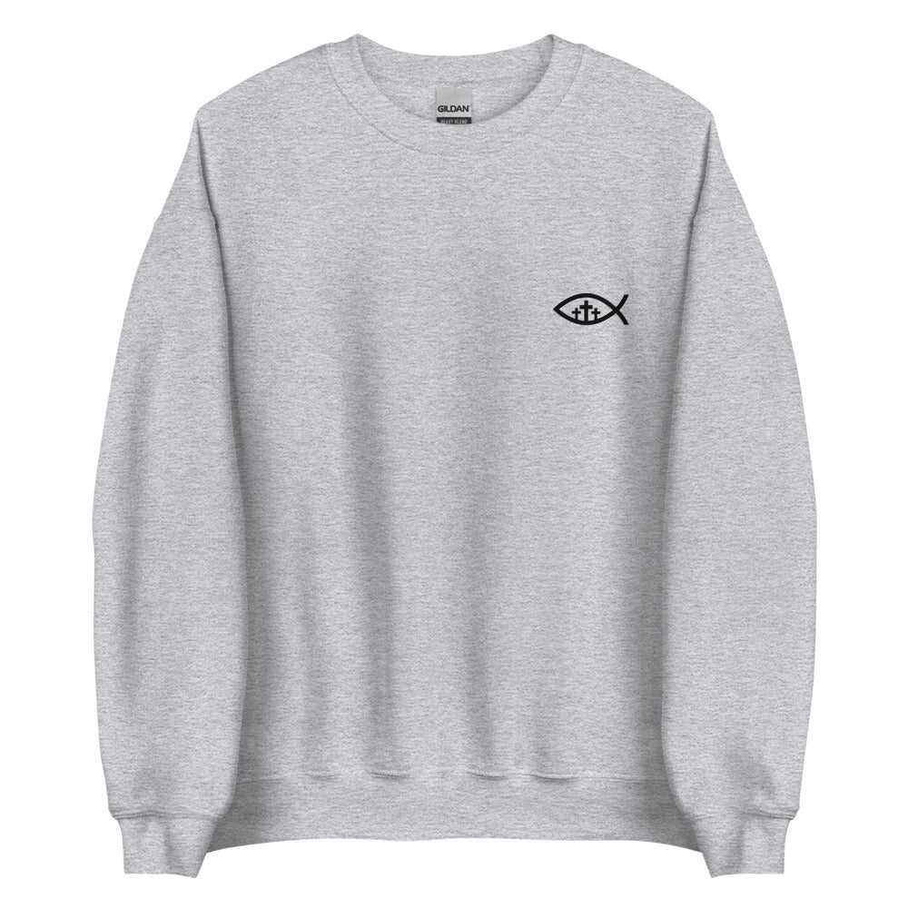 Fish Cross Unisex Sweatshirt