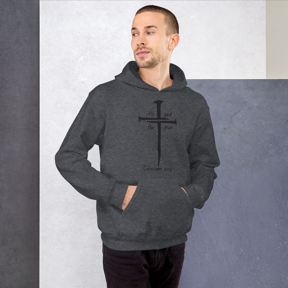 Nailed Cross Unisex Hoodie