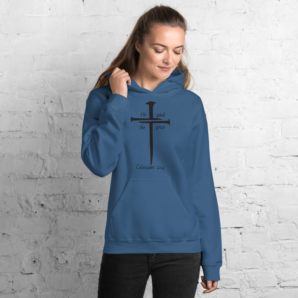 Nailed Cross Unisex Hoodie