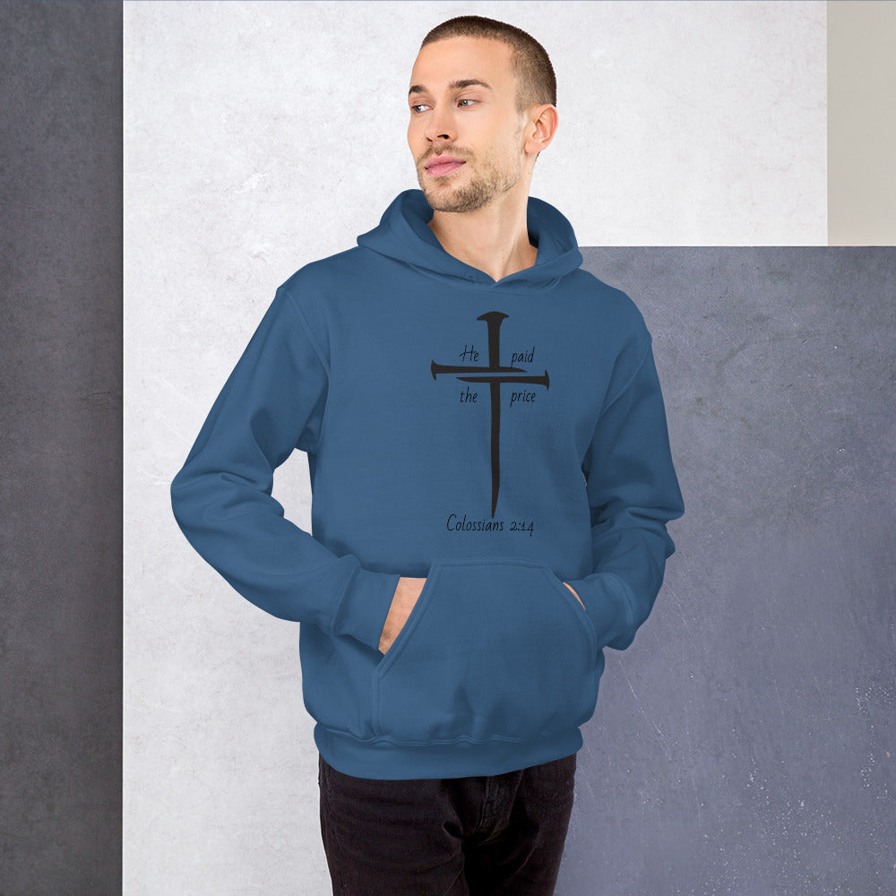 Nailed Cross Unisex Hoodie