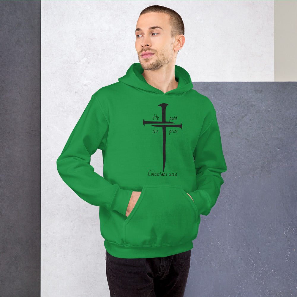 Nailed Cross Unisex Hoodie