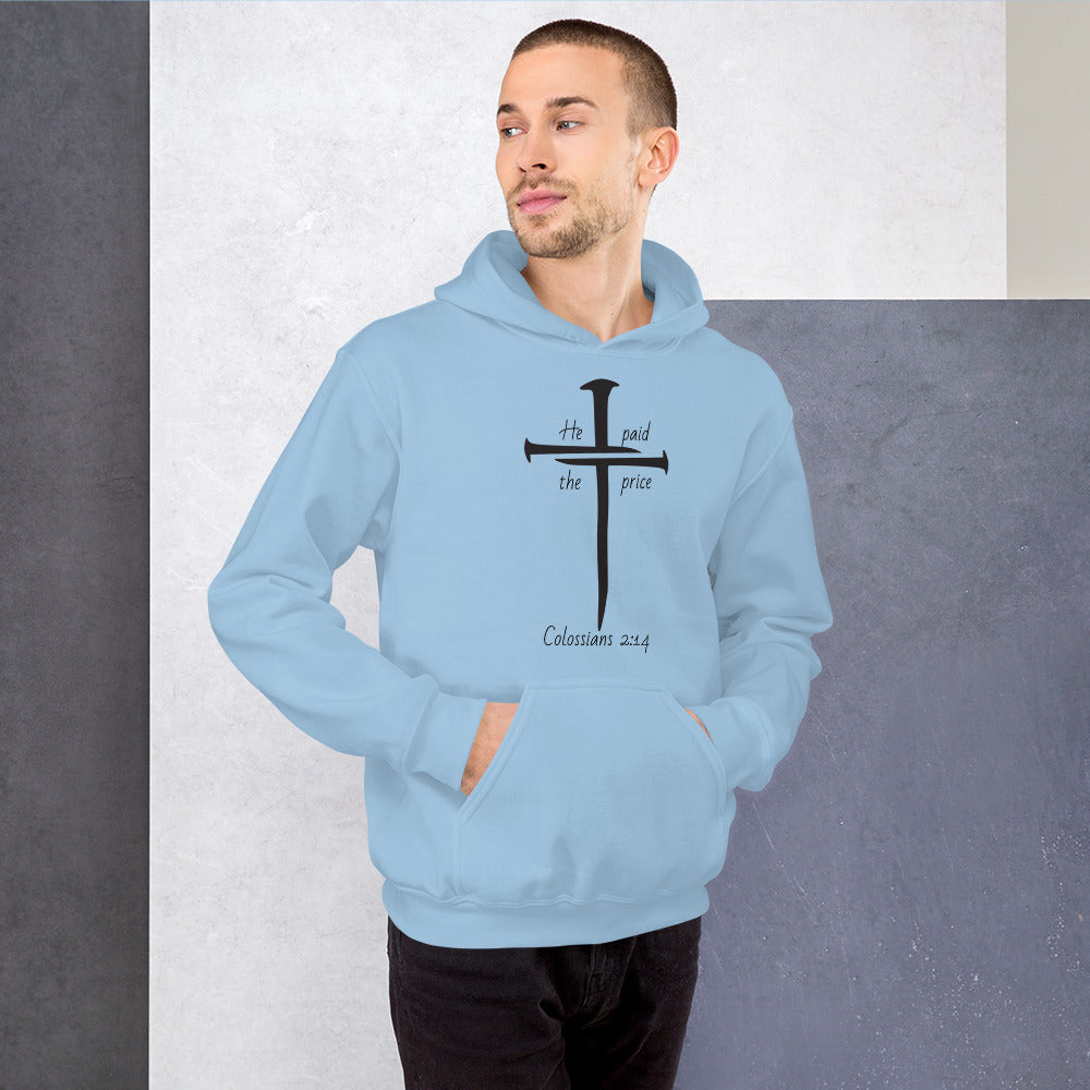 Nailed Cross Unisex Hoodie
