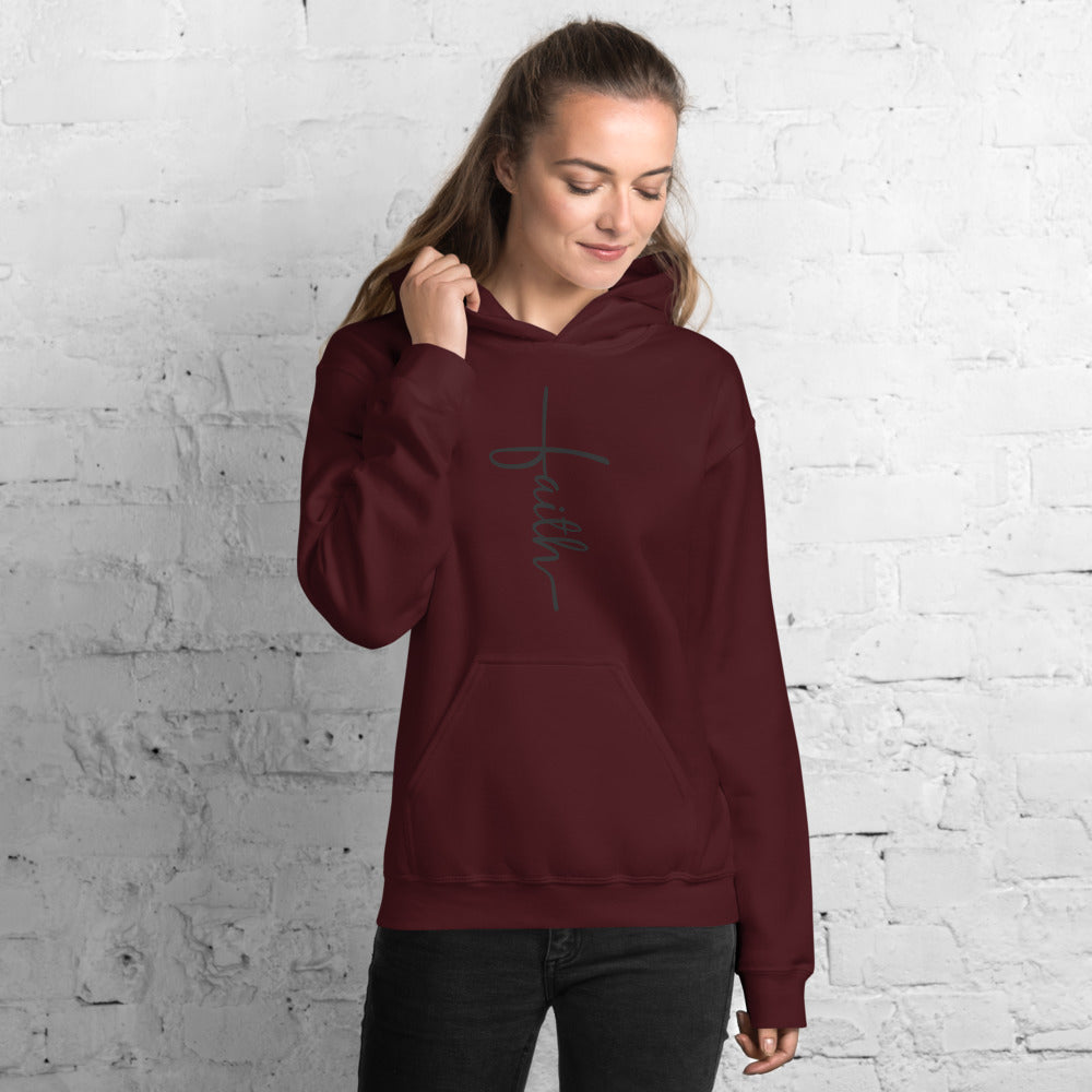 Women's Faith Cross Hoodie