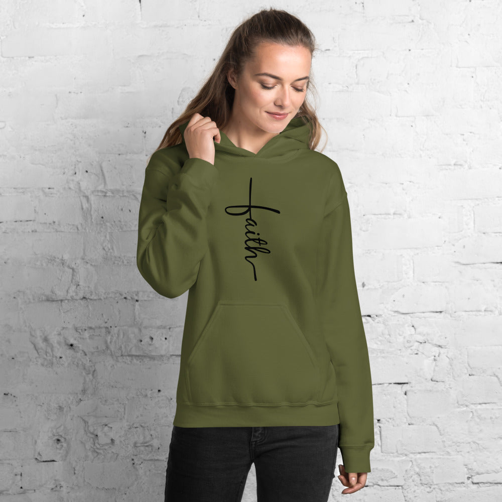 Women's Faith Cross Hoodie