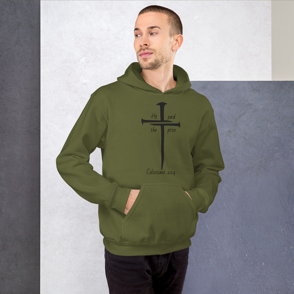 Nailed Cross Unisex Hoodie