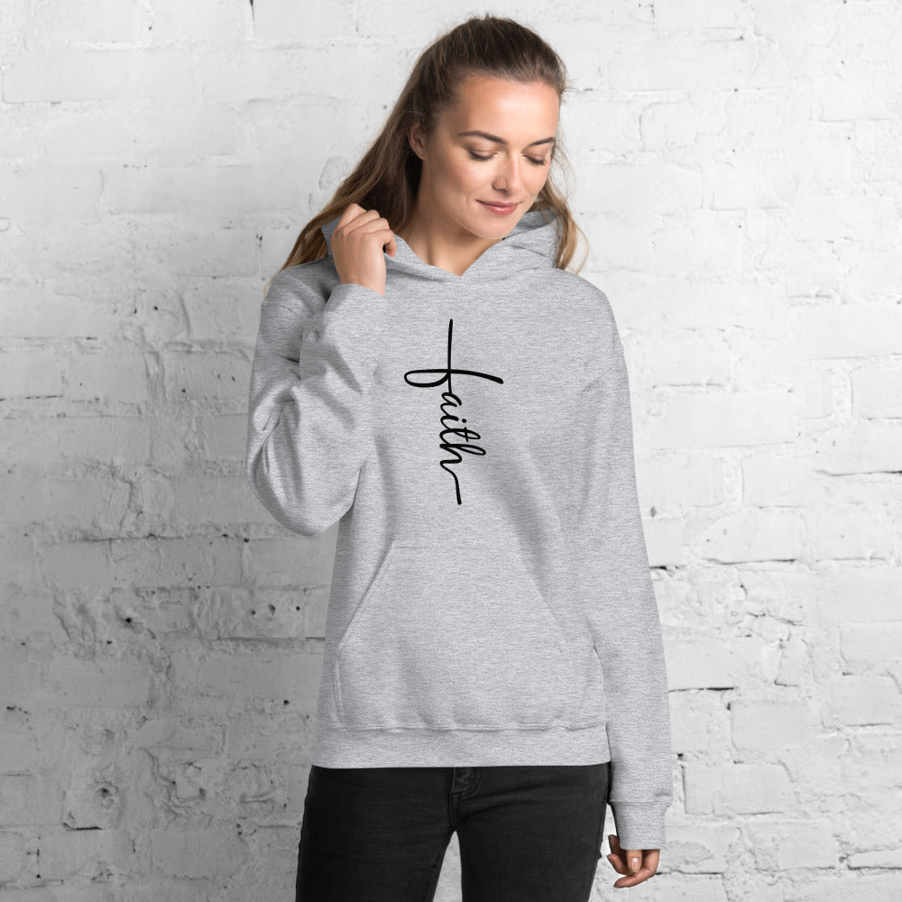 Women's Faith Cross Hoodie
